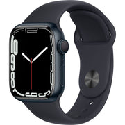 Apple Watch Gen 7 Series 7 45mm Midnight Aluminum - Midnight Sport Band MKN53VC/A