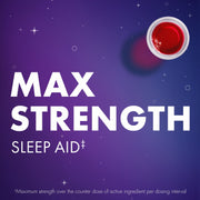 ZzzQuil Nighttime Sleep Aid Liquid, Diphenhydramine HCl 50mg, Calming Vanilla Cherry Flavor, 24 Fl Oz Pack of 2