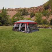 Ozark Trail W2206 12-Person Cabin Tent, with Convertible Screen Room