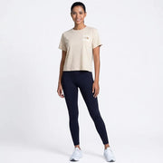 The North Face Cutie Sun Womens Tee, 100% Climate Conscious Cotton, Desert Stone, Short Sleeve, Crew Neck, XL, NF0A8GQS