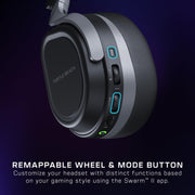 Turtle Beach Stealth 700 Gen 3 Wireless Multiplatform Gaming Headset, 60mm Eclipse Dual Drivers, Flip-to-Mute Microphone, Bluetooth 5.2, 80-Hour Battery, Black