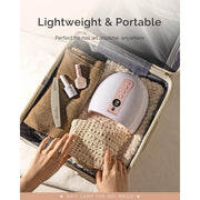 MelodySusie PLUS30G Rechargeable UV LED Nail Lamp, 48W, Cordless with 3 Timer Settings, Pink