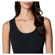 Columbia All Seasons Women's Dress, Sleeveless Sheath, Black, Small, UPF 50 Sun Protection, Omni-Shield Repellency, Comfort Stretch Fabric, 2119611010S