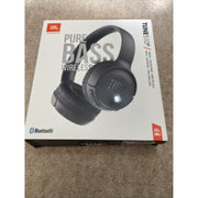 JBL JBLT510BTBLKAM Tune 510 Bluetooth on-ear Headphones - Black, Black
