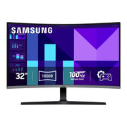 Samsung LS32D39CGANXZA 32 Essential S3 FHD 100Hz Curved Monitor Black