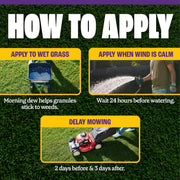 Pennington Full Season Southern Weed and Feed Lawn Fertilizer with Crabgrass Control, 25-0-14 N-P-K, 8 lb, 2,500 sq ft Coverage, 100551227