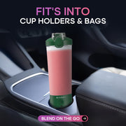 Blendi X Personal Blender, 24 oz BPA-Free Travel Bottle, 150W Motor with Pulse Mode, USB Rechargeable, Leak-Proof Lid, Mint