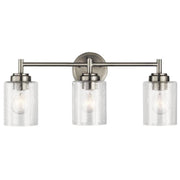 Kichler Lighting 45886NI Three Light Bath from The Winslow Collection, Brushed Nickel