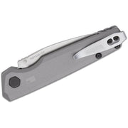 Kershaw Launch 18 Automatic Folding Knife, 2.79in CPM 154 Steel Spear Point Blade, Stonewashed Finish, Gray Anodized Aluminum Handle, KS7551