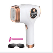 DaPlug Flashes Hair Remover Device for Armpits Legs Arms Bikini Line, White