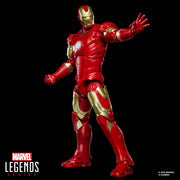 Hasbro Marvel Legends Series Iron Man Mark III Action Figure, 6-Inch Scale, Red, G2055
