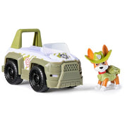 Paw Patrol 6071224 Jungle Jeep with Tracker Toy Figure - Eco-Friendly Vehicle for Kids Ages 3+