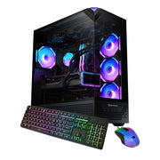 iBUYPOWER EPBA7N5701V21 Element Pro Gaming PC Ryzen 7 7800X3D 4.2GHz NVIDIA RTX 5070 12GB 32GB RAM 1TB SSD Win 11 Home Black