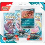Pokemon 100-10355 TCG Scarlet & Violet 9 Journey Together Three Booster Blister
