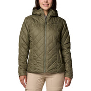 Columbia Copper Crest II Hooded Jacket for Ladies - Stone Green - S