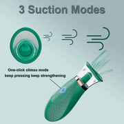 AYIYUN LET201 Female Rose Sex Toys Vibrator for Women, Stimulator with 9 Vibration & 3 Suction Modes, Silicone