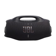 JBL Boombox 4 Portable Waterproof Bluetooth Speaker, Black, 34 Hours Playtime, AI Sound Boost, Multi-Speaker Connection