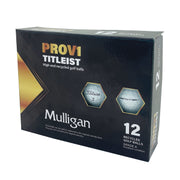 Mulligan 30005  Titleist Pro V1/x Golf Balls, Tour-Level Performance, Flexible Coating, White, Pack of 12
