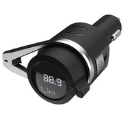 Scosche BTFMPD3SR-SP1 Bluetooth FM Transmitter with Power Delivery, Black