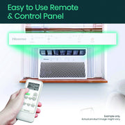 Hisense 8000 BTU Window Air Conditioner with ConnectLife App, Remote Control, 3 Modes, White, 350 Sq Ft, AAW08CW26