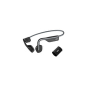 Shokz Official SHOKZ OpenMove Bone Conduction Wireless Bluetooth Headphones for Sports with Cooling Wristband Grey
