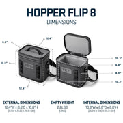 YETI Hopper Flip 8 Soft-Side Cooler - Cherry Blossom