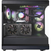 iBUYPOWER M403IBY40BG Y40 PRO Black Gaming PC Ryzen 9 7900X 4.7GHz NVIDIA GeForce RTX 5070Ti 20GB 32GB RAM 2TB SSD Win 11 Home Black