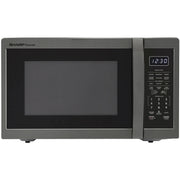 Sharp ZSMC1452KH 1.4-cu. ft. 1100W Countertop Microwave in Black Stainless Steel