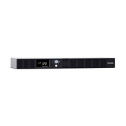 CyberPower OR500LCDRM1U Rackmount UPS, 500VA 300W, 6 Outlets, LCD Display, Automatic Voltage Regulation, Black
