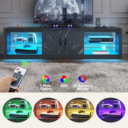 Bestier USWM01-L101118HUS-BLKM Entertainment Center Stand for TVs up to 75