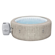 SaluSpa P09144 Santa Monica Smart Air Jet Inflatable Circle Hot Tub with App-Control 2-4 Person with Pump