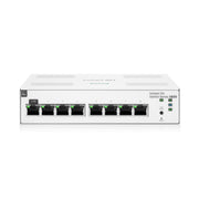 HPE Instant On 1830 8-Port Gigabit Smart Managed Network Switch, Fanless, Black, RJ45, PoE Support, JL810A#ABA