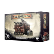 Games Workshop Necromunda Cargo-8 Ridgehauler Plastic Miniature Kit, Modular Assembly, Red, 99120599043