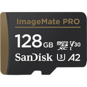 SanDisk SDSQXBZ-128G-AWCKA 128GB ImageMate PRO microSDXC UHS-1 Memory Card with Adapter
