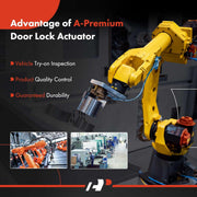 A-Premium USB2100 Door Latch Lock Actuator, Rear Right Passenger, Compatible with Hyundai Tucson 2016-2020 1.6L 2.0L 2.4L, Black