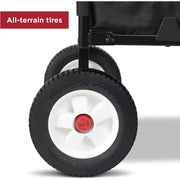 Radio Flyer 3990Z The Beast EZ Fold Maximum Capacity Heavy-Duty Kid & Cargo Wagon, Collapsible Wagon for Ages 1.5-6 Gray