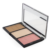 Makeup Revolution Ultra Sculpt & Contour Kit Blush Bronzer Highlighter Trio Ultra Fair C01