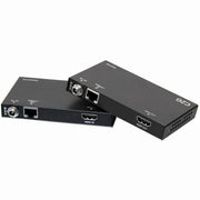C2G HDMI HDBaseT Extender Over Cat6a Cable, 4K 60Hz, Bi-Directional Power Over Cable, Black, C2G30010