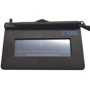 Topaz Systems SigLite 1X5 Electronic Signature Pad, Pressure-Sensitive Touchpad, USB Virtual Serial Interface, Black, Compact Aluminum Design, T-S460-BSB-R