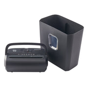Pen & Gear C223-A Tabletop 6-Sheet Micro-Cut Paper Shredder, Black