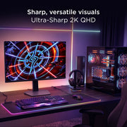 TCL 27P2A Pro 27in QHD Mini-LED Gaming Monitor, 320Hz Refresh Rate, HDR800 Brightness, 1ms GTG Response, AMD FreeSync Premium, Adjustable Stand, VESA Mount Compatible