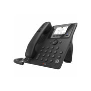 Poly CCX 350 VoIP Phone with Microsoft Teams Integration, Corded, Desktop and Wall Mountable, Black, Dual RJ-45 Network Ports with PoE, 848Z7AA