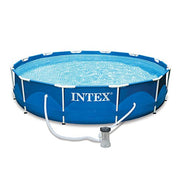Intex 28211EH 12ft X 30in Metal Frame Pool Set with Filter Pump
