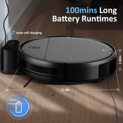 ONSON Robot Vacuum Cleaner Robot Vacuum and Mop Combo with WIFI/Alexa for Pet Hair and Hard Floor