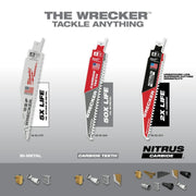 Milwaukee 48-00-8701 The Wrecker Blade, All Purpose Demolition Blade