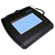 Topaz Systems SignatureGem LCD 4x3 Signature Capture Pad with Backlit Display, Dual Serial USB Connectivity, Black, T-LBK755SE-BHSB-R