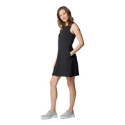 Columbia Freezer Tank Dress Women's Athletic Sleeveless, Black, Small, Omni-Shade UPF 50, Omni-Freeze Cooling, Moisture-Wicking, 203536