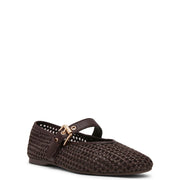 DV Dolce Vita Mulaney Woven Mary Jane Flat, Ivory, Women's Size 8, RMULANE0