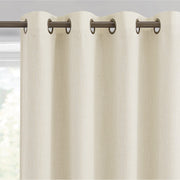 Better Homes & Gardens BHF166170517017 Woven Textured Grommet Blackout Curtain Panel, Ivory, 50 in W x 63 in L