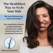 Bio Ionic Velvet Rouge 10X Ultralight Speed Hair Dryer, Ionic Technology, Adjustable Heat and Speed, Cool Shot Button, Lightweight Design